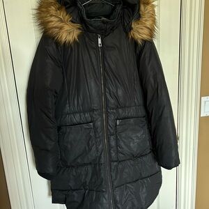 Black Reitmans Long Winter Coat